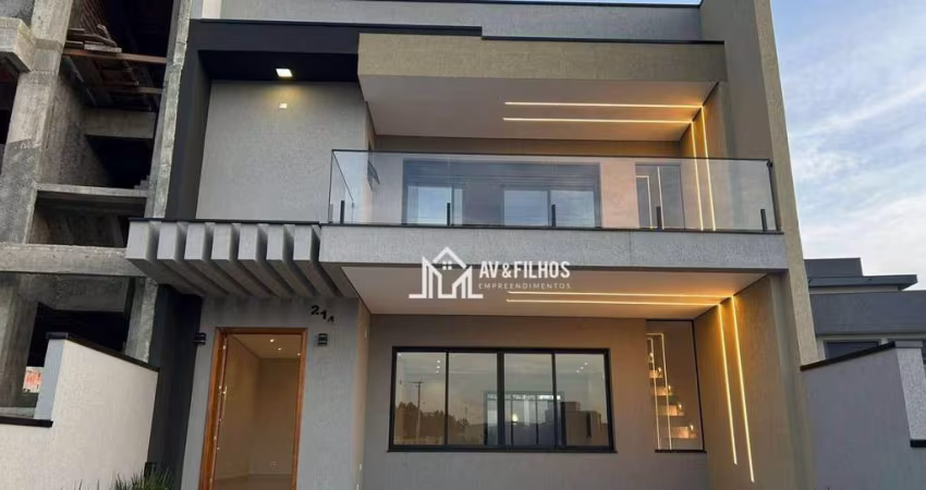 Sobrado com 3 dormitórios à venda, 175 m² por R$ 1.100.000,00 - Costeira - São José dos Pinhais/PR