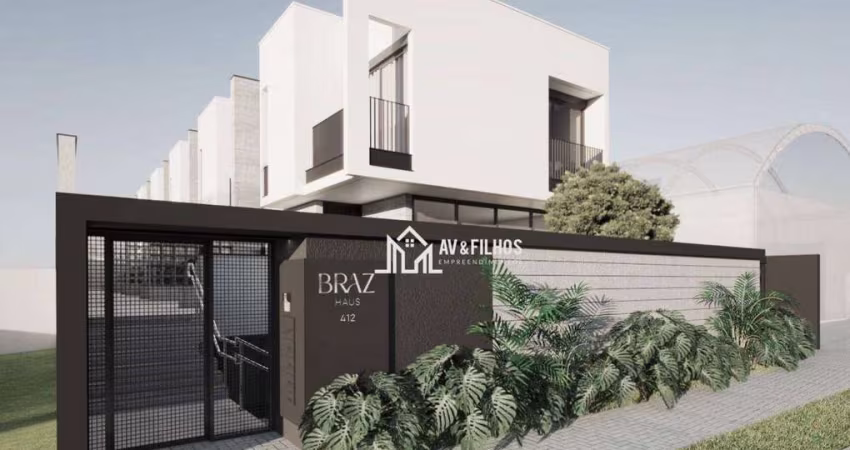 Sobrados com 3 dormitórios à venda, 162,48m² à 199,15m² a partir de R$ 999.000 - São Braz - Curitiba/PR