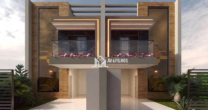 Sobrado com 3 dormitórios à venda, 221 m² por r$ 1.250.000,00 - loteamento pineville - pinhais/pr