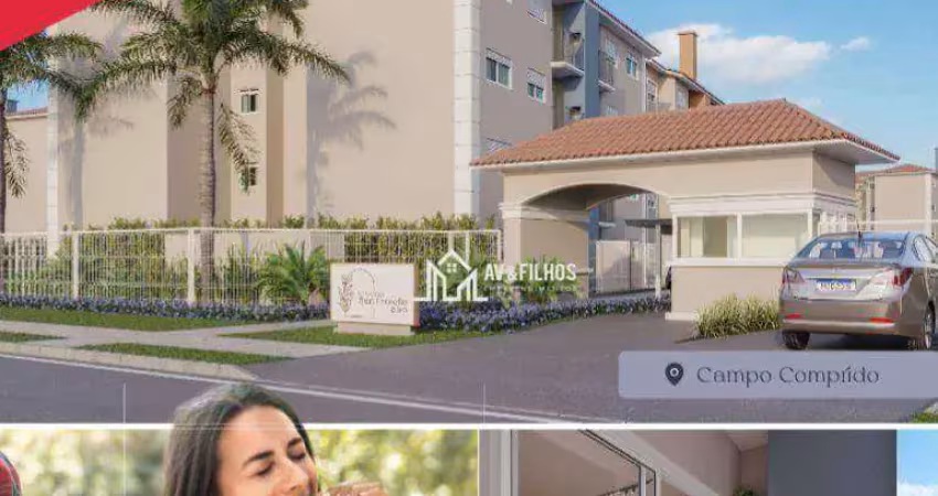 Apartamento garden com 2 dormitórios à venda, 51 m² por r$ 355.000,00 - campo comprido - curitiba/pr