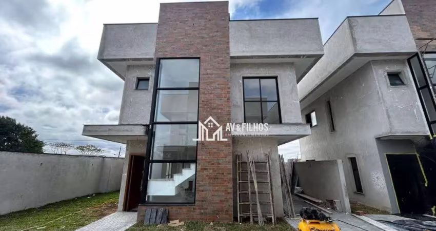 Sobrado com 3 dormitórios à venda, 129 m² por r$ 749.000,00 - cajuru - curitiba/pr