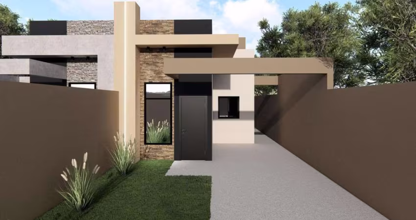 Casa em fase de construção