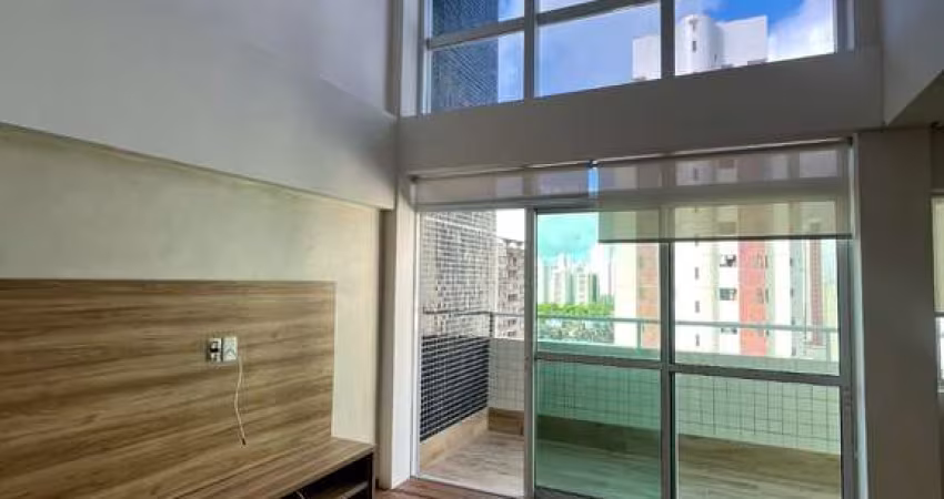 ALUGA-SE LOFT INCRÍVEL EM BOA VIAGEM COM ARMÁRIOS PLANEJADOS
