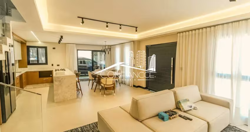 Casa em condomínio fechado com 3 quartos para alugar na Avenida Cândido Hartmann, 5118, Santa Felicidade, Curitiba