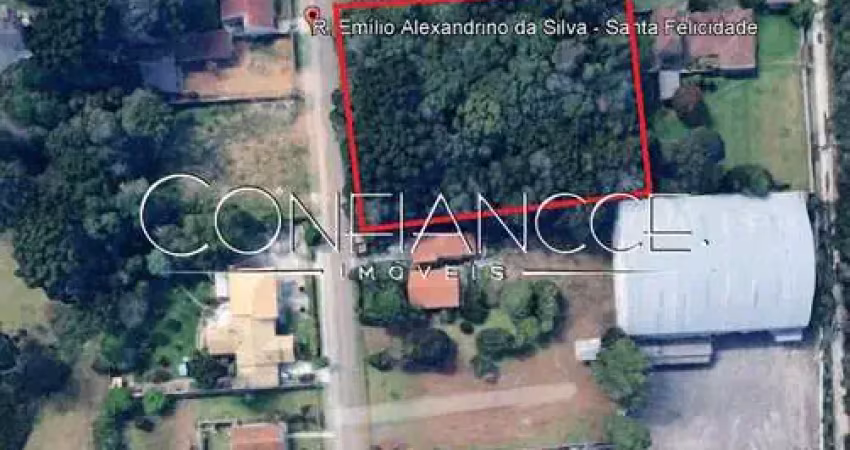 Terreno à venda na Rua Emílio Alexandrino da Silva, Santa Felicidade, Curitiba