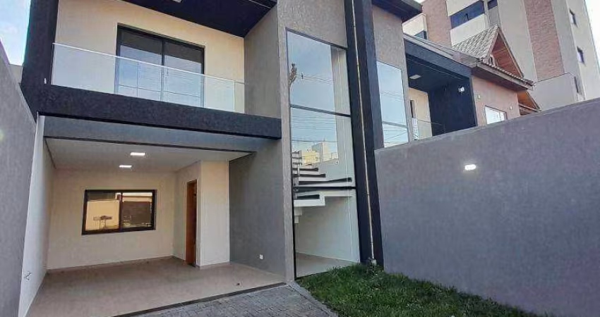 Sobrado com 3 dormitórios à venda, 130 m² por R$ 830.000,00 - Cidade Jardim - São José dos Pinhais/PR