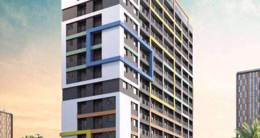 Apartamento com 2 dormitórios à venda, 40 m² por R$ 375.667,00 - Centro - Curitiba/PR