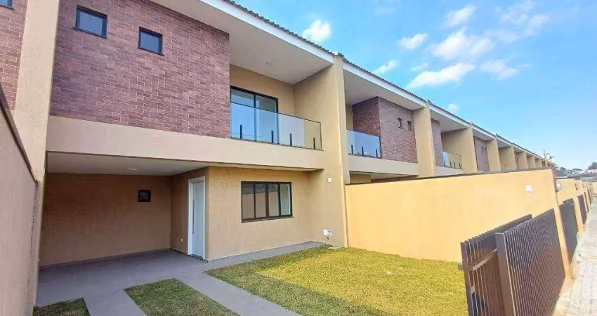 Sobrado com 3 dormitórios à venda, 132 m² por r$ 599.000,00 - ouro fino - são josé dos pinhais/pr
