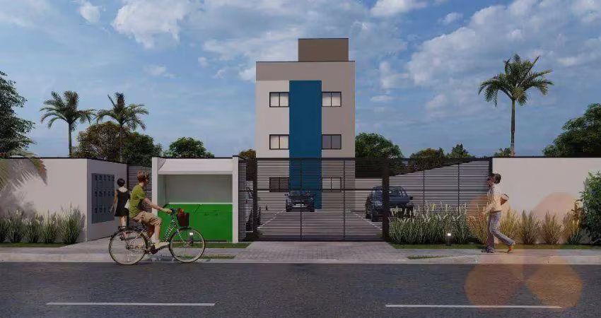 Apartamento Garden com 1 dormitório à venda - Cajuru - Curitiba/PR