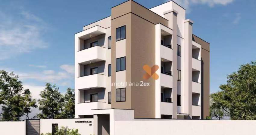 Apartamento Garden com 3 dormitórios à venda, 48 m² por R$ 376.220,00 - Afonso Pena - São José dos Pinhais/PR