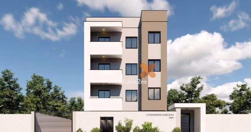 Apartamento com 3 dormitórios à venda, 55 m² por R$ 379.180,00 - Afonso Pena - São José dos Pinhais/PR