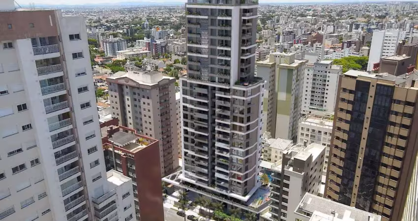 Apartamento com 3 dormitórios à venda sendo 3 suítes, 155.39 m² por - r$ 2.450.000,00 - água verde - curitiba/pr