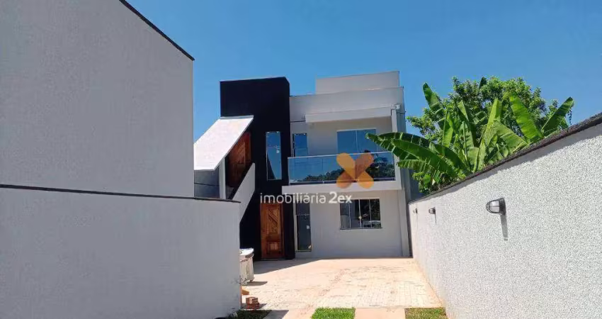 Casa com 3 dormitórios à venda, 67 m² por r$ 330.000,00 - brejatuba - guaratuba/pr