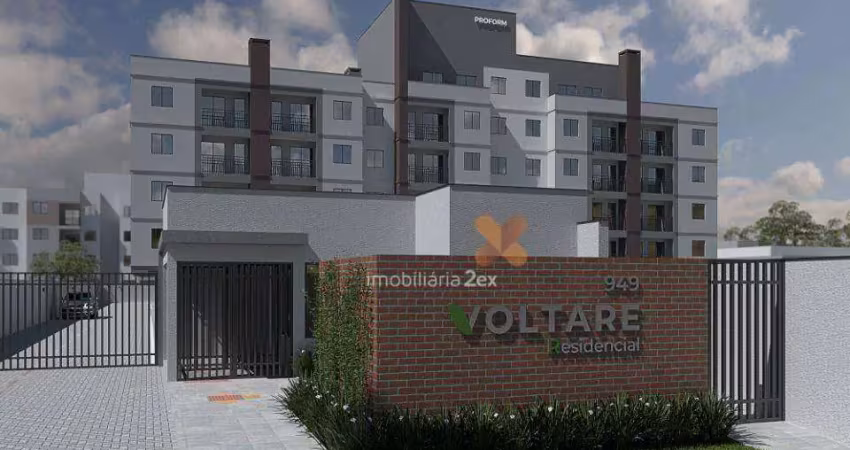 Apartamento com 2 dormitórios à venda - Vargem Grande - Pinhais/PR