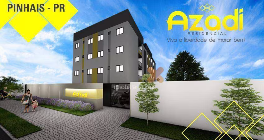 Apartamento com 2 dormitórios à venda, 45 m² por R$ 249.990,00 - Weissópolis - Pinhais/PR