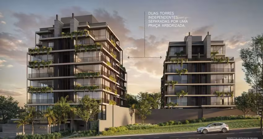Penthouse com 3 dormitórios à venda sendo 3 suítes, 305.21 m² por - r$ 6.156.626,00 - batel - curitiba/pr