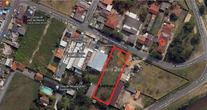 Terreno à venda, 2000 m² por r$ 1.450.000,00 - vargem grande - pinhais/pr