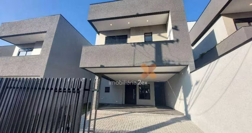 Sobrado com 3 dormitórios à venda, 162 m² por r$ 990.000,00 - aristocrata - são josé dos pinhais/pr