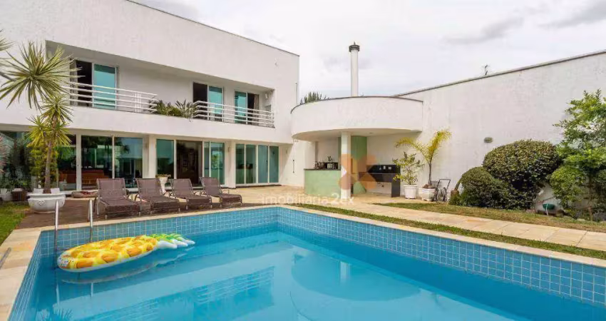 Casa com 5 dormitórios à venda, 489 m² por r$ 3.650.000,00 - jardim das américas - curitiba/pr