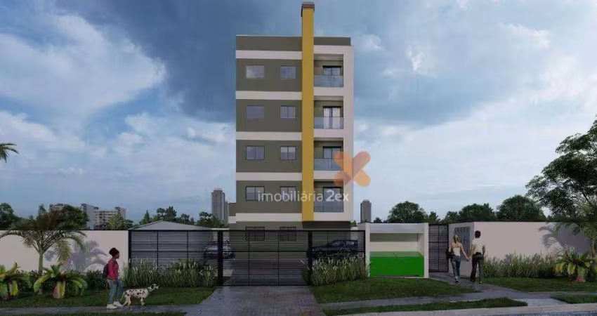 Apartamento com 1 dormitório à venda - cajuru - curitiba/pr