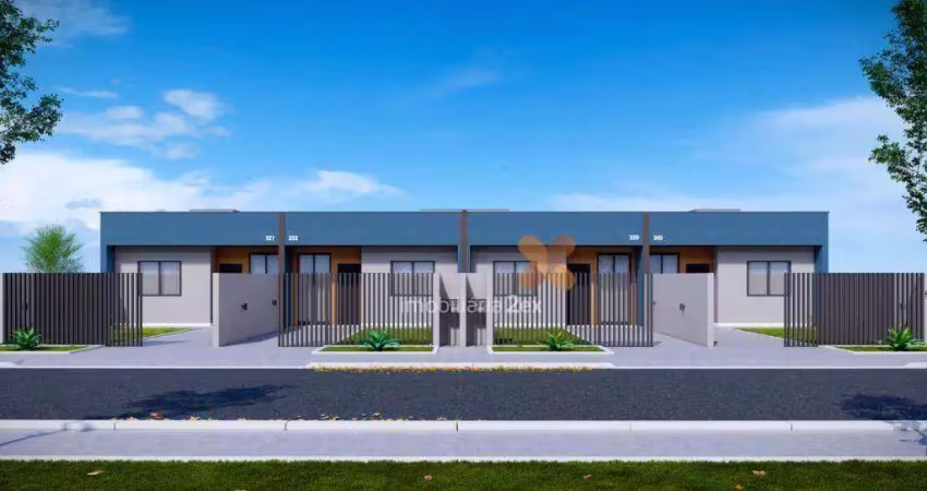 Casa com 2 dormitórios à venda- veneza - fazenda rio grande/pr