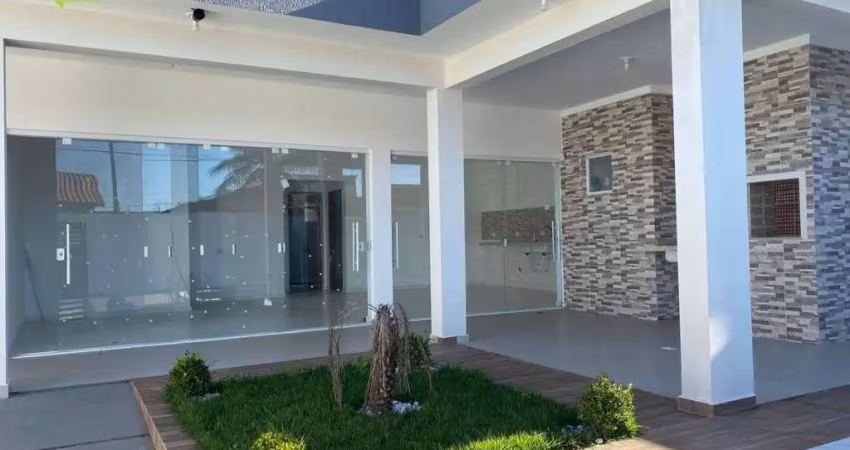 Casa com 3 dormitórios à venda, 135 m² por r$ 749.000,00 - balneário paranapuan - itanhaém/sp