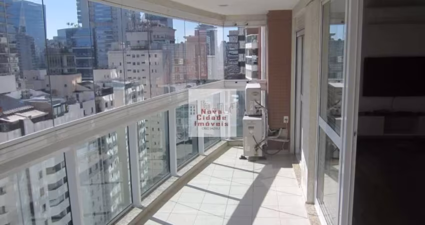 Vila Olímpia! Apto 3 suítes (92 m²) mobiliado com 2 vagas para locação - AP2826