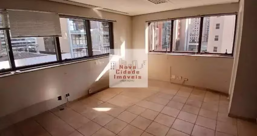 Vila olímpia! conjunto comercial 80 m² 4 banhs. 2 vagas para locação - sa3004