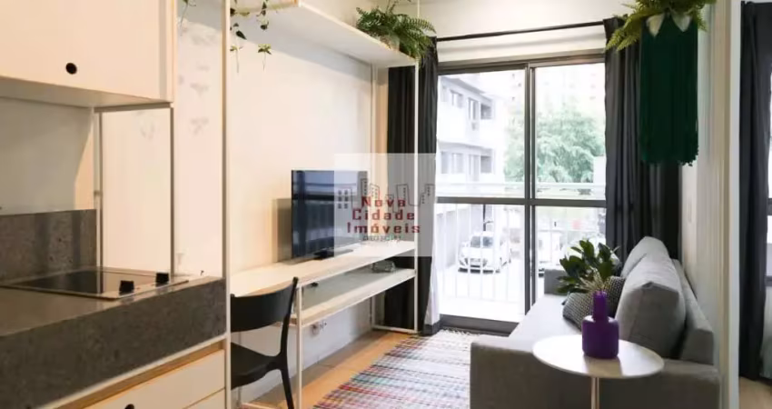 Vila nova! studio 27 m² mobiliado ar condicionado sem vaga para aluguel - st3058
