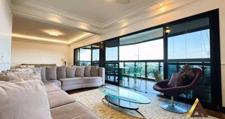 MARAVILHOSO APTO. ALTO PADRÃO PORTEIRA FECHADA - FRENTE AO MAR - 252m² ÚTEIS - 03 SUÍTES - VARANDA ENORME - 05 W.C - 02 VAGAS DEMARCADAS - POMPÉIA
