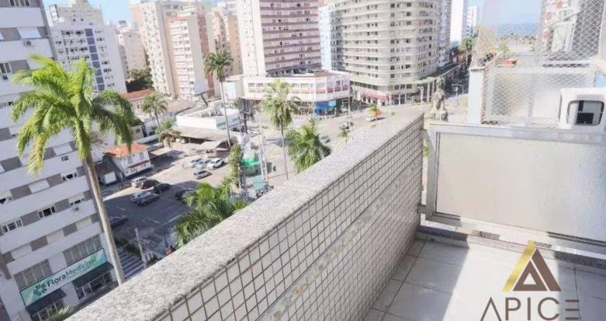Apartamento com 2 dormitórios à venda, 103 m² por R$ 479.000,00 - Gonzaga - Santos/SP