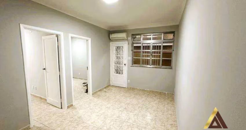 Apartamento com 2 dormitórios à venda, 71 m² por r$ 277.000,00 - macuco - santos/sp