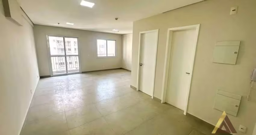 Sala para alugar, 54 m² por r$ 2.300,00/mês - vila matias - santos/sp