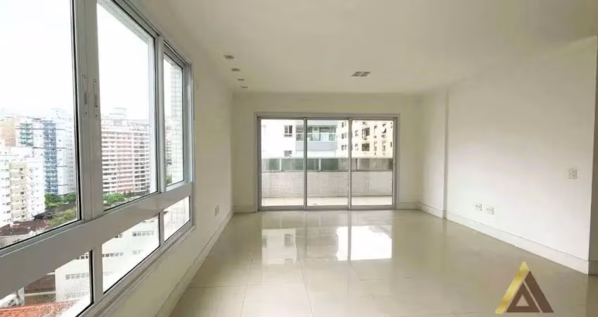 Apartamento com 4 dormitórios à venda, 230 m² por r$ 3.199.000,00 - pompéia - santos/sp