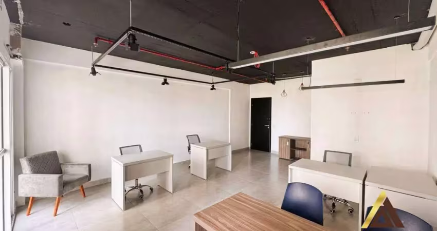 Sala, 45 m² - venda por r$ 199.000,00 ou aluguel por r$ 1.900,00/mês - vila matias - santos/sp