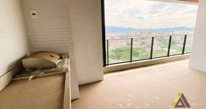 EXCELENTE APTO. ALTO PADRÃO NOVO com 83m² ÚTEIS - 02 SUÍTES COM VARANDAS - VARANDA GOURMET - 03 W.C - 02 VAGAS DEMARCADAS - LAZER COMPLETO - BOQUEIRÃO