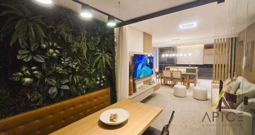 MARAVILHOSO APTO. 100% REFORMADO - 01 QUADRA DA PRAIA - 110m² ÚTEIS - 02 SUÍTES - VRD. GOURMET - 04 W.C - DEP. COMPLETA - 01 VAGA DEMARCADA