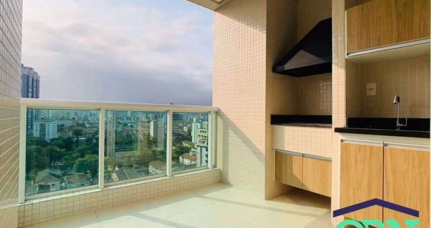 LIINDO APARTAMENTO ALTO PADRÃO com 77m² ÚTEIS - 02 SUÍTES - VARANDA GOURMET - 04 W.C - 02 VAGAS - LAZER COMPLETO - PONTA DA PRAIA / SANTOS