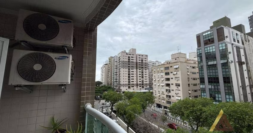 Apartamento com 3 dormitórios, 144 m² - venda por R$ 1.100.000,00 ou aluguel por R$ 7.500,00/mês - Gonzaga - Santos/SP