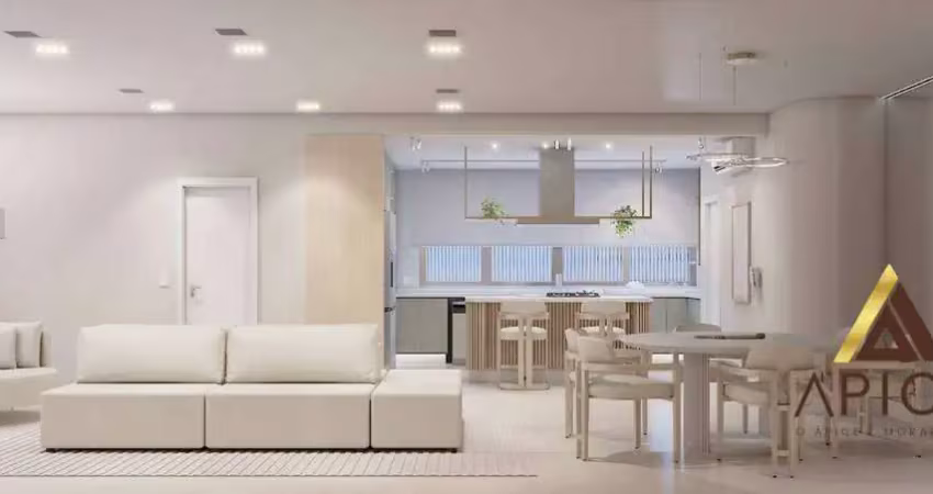 Apartamento RETROFIT DE ALTO PADRÃO NO GONZAGA com 3 dormitórios à venda, 159 m² por R$ 2.300.000 - Gonzaga - Santos/SP