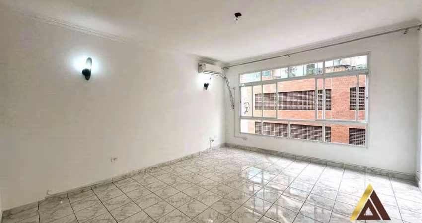 !!!OPORTUNIDADE!!! EXCELENTE APARTAMENTO NA QUADRA DA PRAIA com 117m² ÚTEIS - 02 DORMITÓRIOS - 01 VAGA DE GARAGEM por R$ 575 MIL - POMPEIA SANTOS/SP