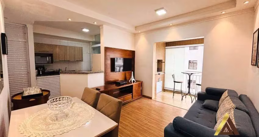 Excelente apto. padrão com 64m² úteis - 02 dorms. sendo 01 suíte - varanda gourmet - 01 vaga demarcada - lazer completo por r$ 549 mil - estuário