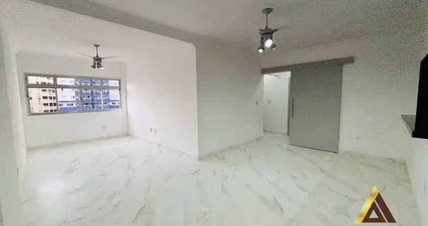 Apartamento com 3 dormitórios para alugar, 125 m² por r$ 4.200,00/mês - itararé - são vicente/sp