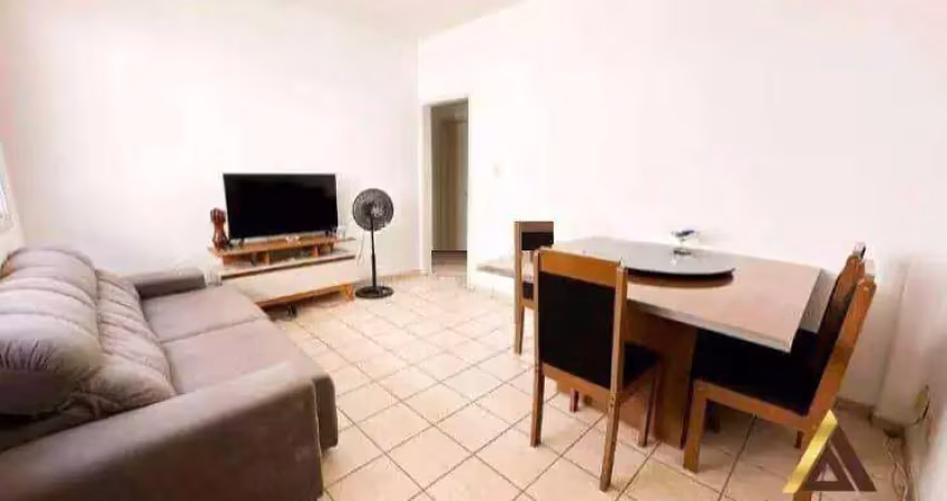 Apartamento com 2 dormitórios à venda, 70 m² por r$ 319.000,00 - gonzaga - santos/sp