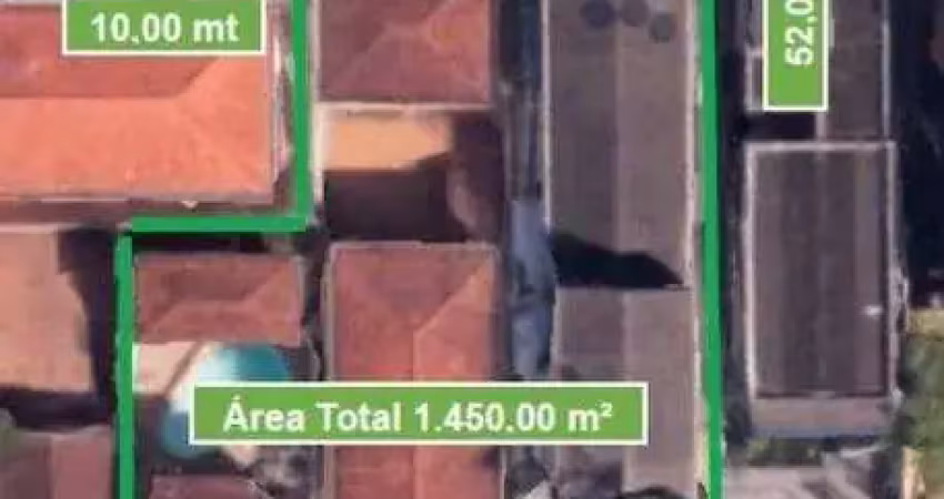 Terreno à venda, 1450 m² por r$ 14.470.000,00 - gonzaga - santos/sp