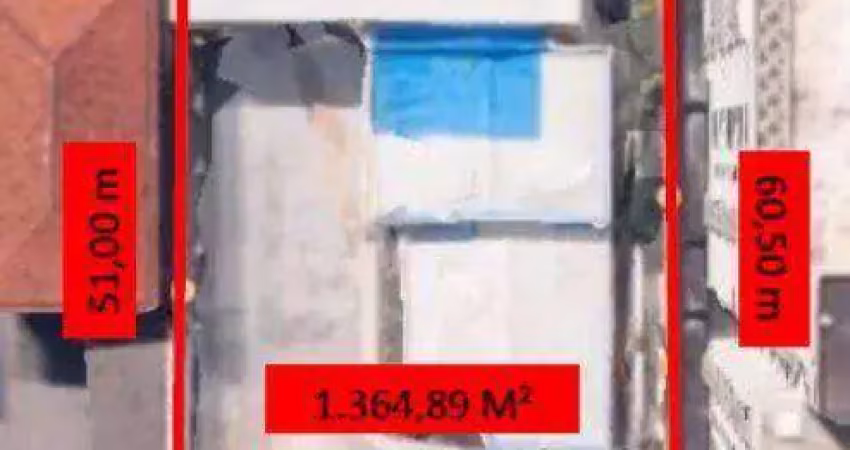 Terreno à venda, 1364 m² por r$ 13.650.000,00 - gonzaga - santos/sp
