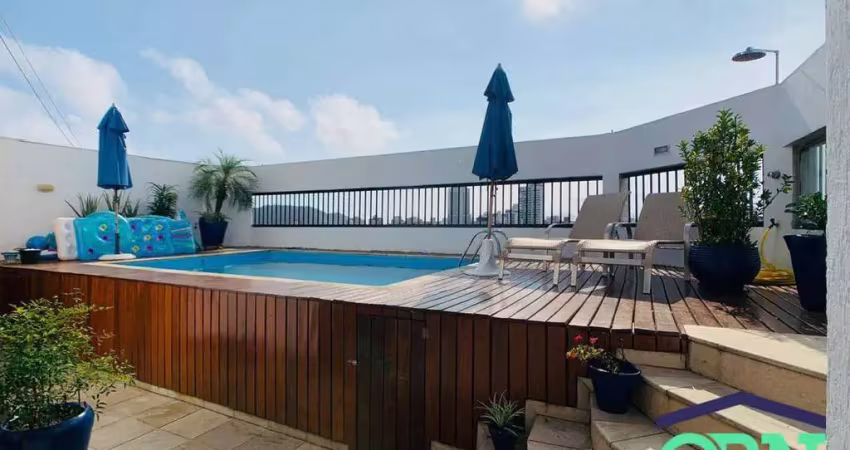 !!!ABAIXOU!!!OPORTUNIDADE!!! MAGNÍFICA COBERTURA com 03 SUÍTES, 03 VAGAS, 367m² ÚTEIS por R$ 2.2M - Ponta da Praia - Santos/SP