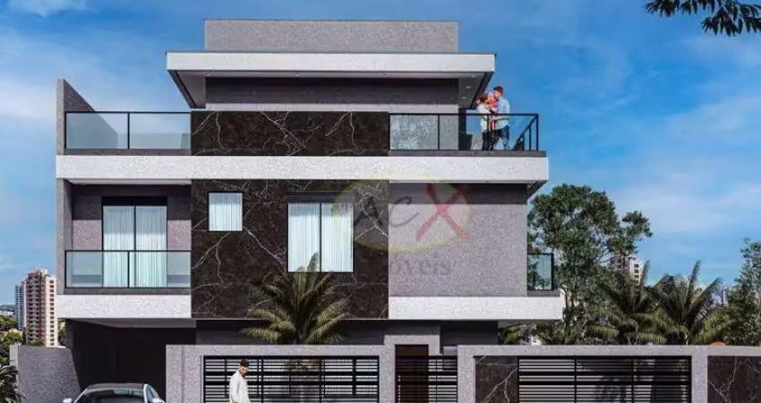 Sobrado com 3 dormitórios à venda, 191 m² por r$ 1.290.000,00 - água verde - curitiba/pr