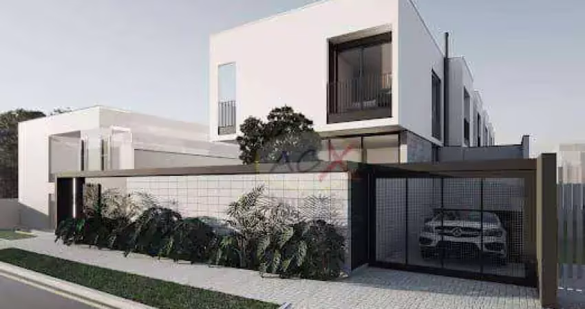 Sobrado com 3 dormitórios à venda, 164 m² por r$ 1.190.000 - são braz - curitiba/pr