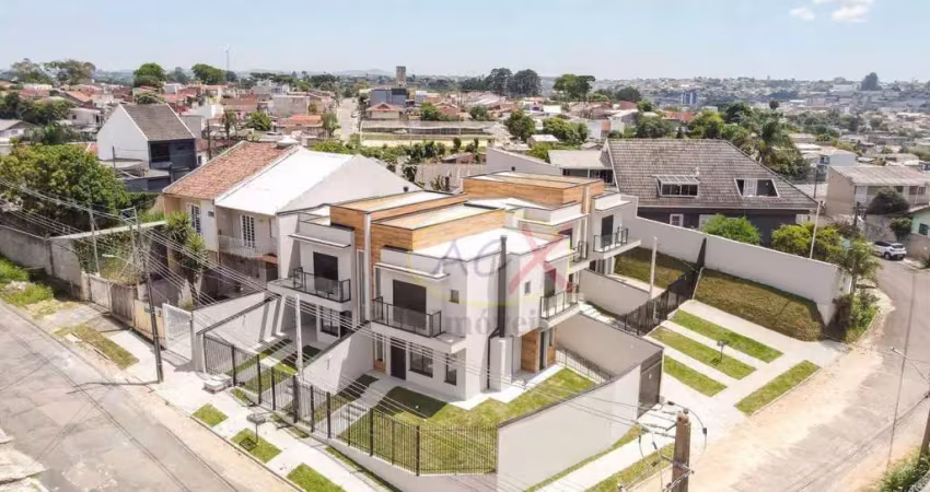 Sobrado com 3 dormitórios à venda, 103 m² por r$ 680.000 - atuba - curitiba/pr